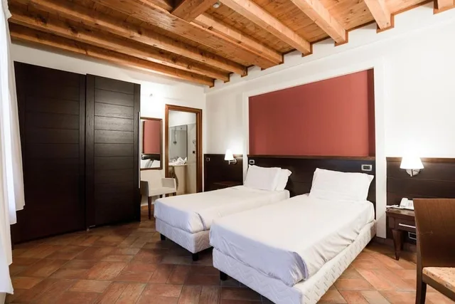 غرفة بسريرين منفصلين، Country Hotel Castelbarco 1/1