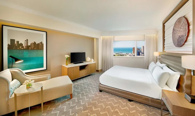 غرفة ديلوكس بسرير كينج، Hilton Durban 3/10