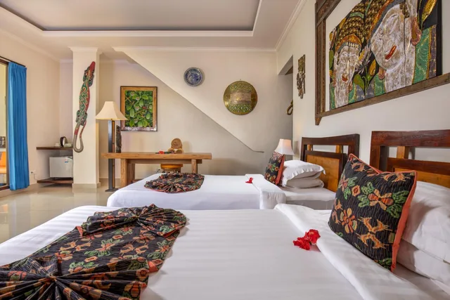 غرفة بريميير بسرير مزدوج أو سريرين منفصلين، GREEN FIELD HOTEL AND BUNGALOW 6/10