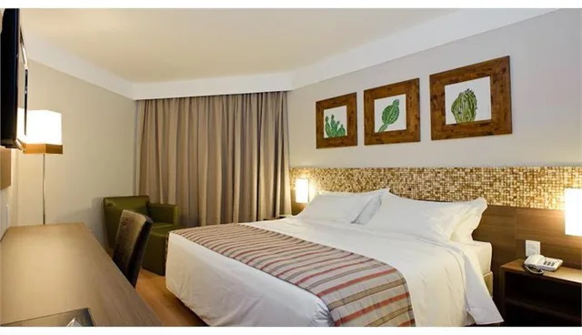 غرفة كلاسيكية بسرير مزدوج، Celi Hotel Aracaju 1/1