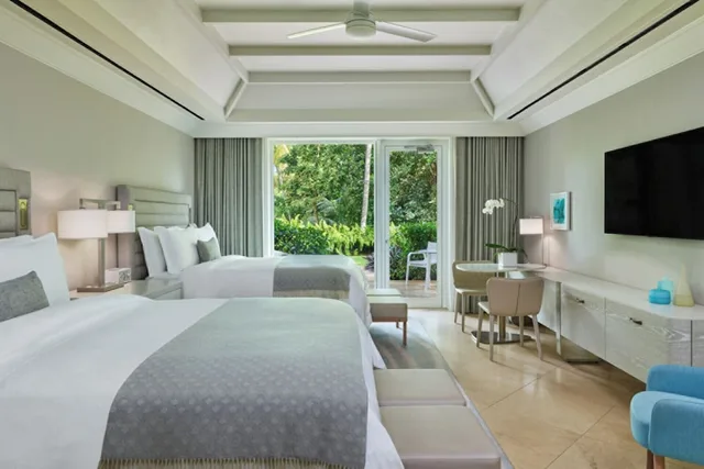 غرفة بسريرين كوين بإطلالة على الحديقة، Four Seasons Resort and Residences Puerto Rico 1/5
