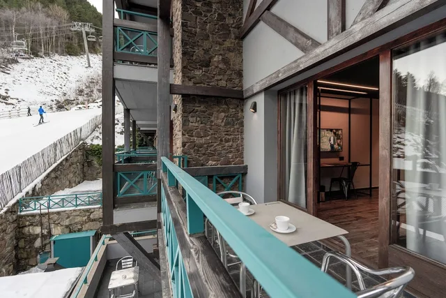 غرفة بريميوم بسريرين منفصلين مع أريكة، Ushuaia Mountain Hotel 7/7
