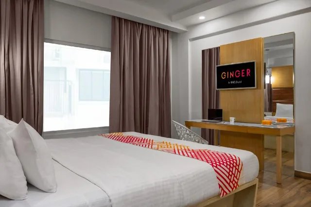 غرفة ديلوكس بسرير مزدوج، Ginger Kochi Mg Road 1/4