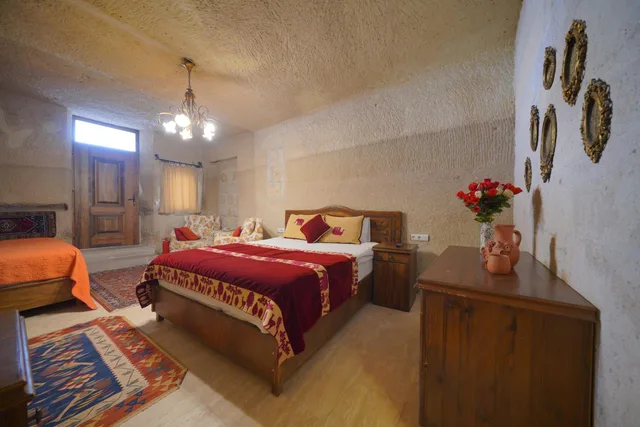 Cave, Double Bed، Salkim Cave House 3/8