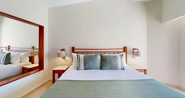 غرفة ديلوكس بسرير مزدوج بإطلالة على الحديقة، Park Royal Beach Acapulco - All Inclusive 3/4