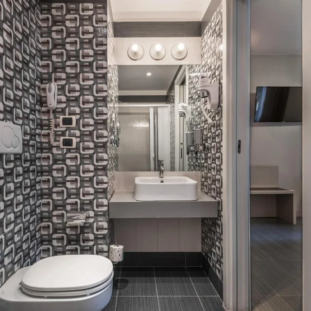 غرفة كلاسيكية بسرير مزدوج، Noba Hotel e Residenze 7/9