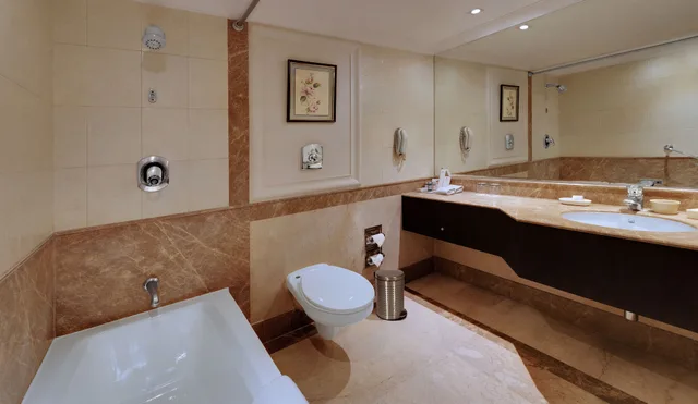 غرفة سوبيريور بسريرين منفصلين، Ramada Plaza by Wyndham JHV Varanasi 6/6