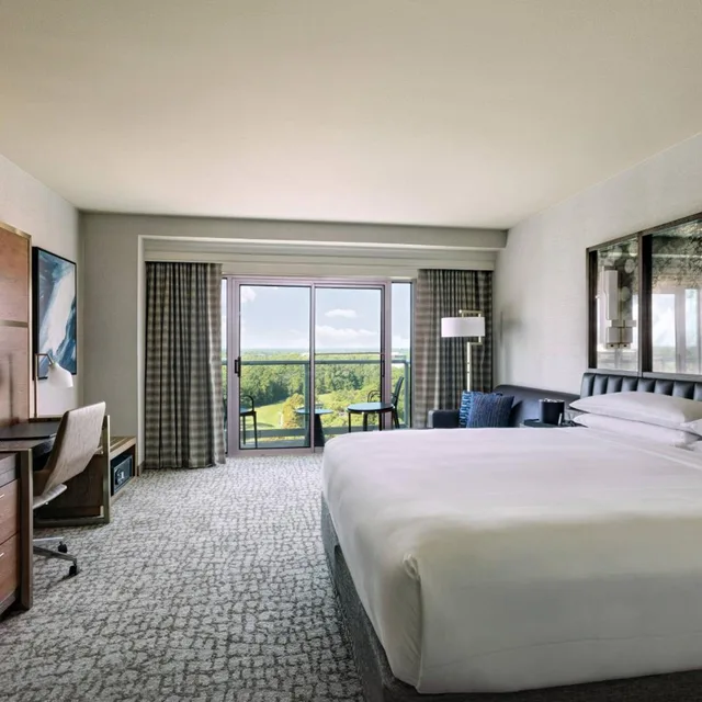 غرفة بسرير كينج، The Woodlands Waterway Marriott Hotel And Convention Center 2/12