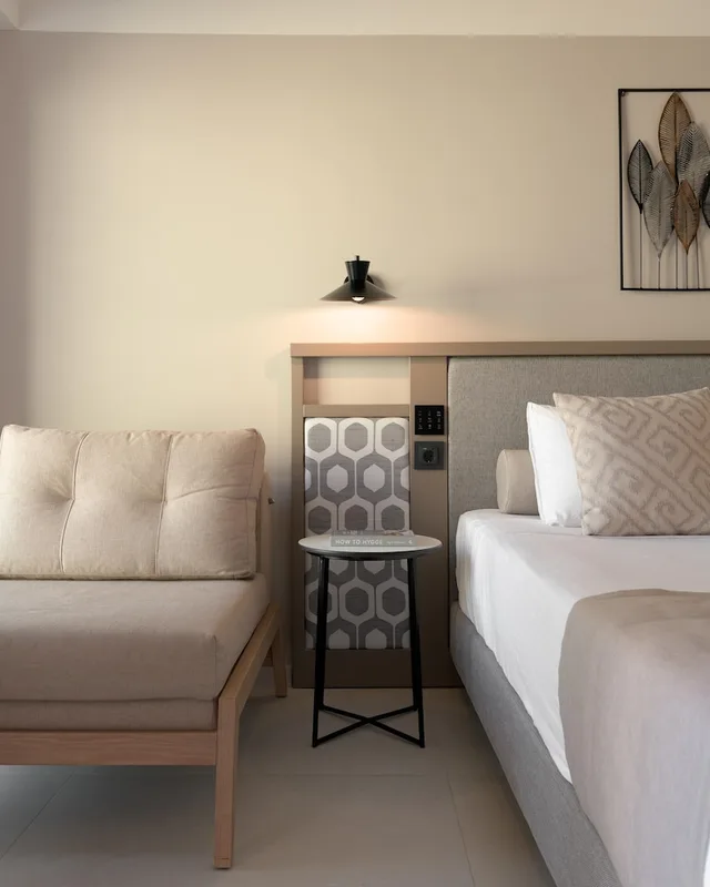 غرفة سوبيريور بسرير مزدوج بإطلالة على الجبل، Creta Star Hotel - Adults Only 4/6