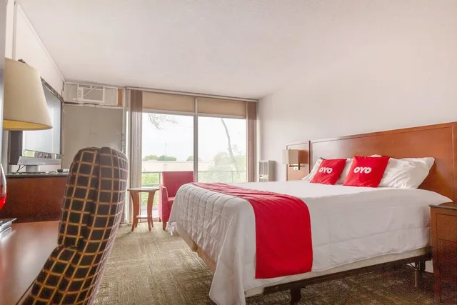غرفة بسرير مزدوج، Americas Best Value Inn Rockford 1/6