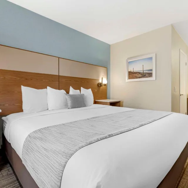 جناح بسرير كينج بغرفة نوم واحدة يُسمح فيها بالحيوانات الأليفة بمطبخ، Best Western Carlsbad by the Sea 2/6