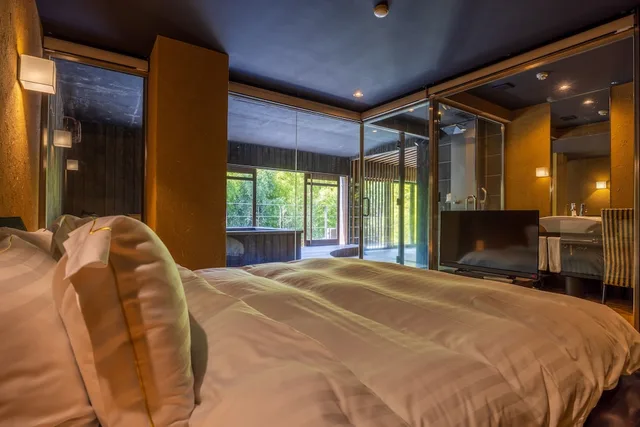 Superior, Suite, King Bed, 2 Futon Beds, Outdoor Bath، Kinnotake Sengokuhara 1/4