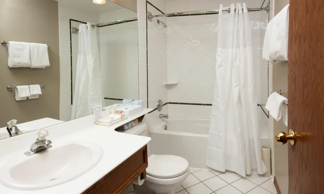 غرفة بسريرين كوين، WHISTLERS INN 4/4
