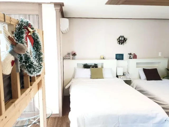 غرفة عائلية، Choi Hostel Jeju 2/2