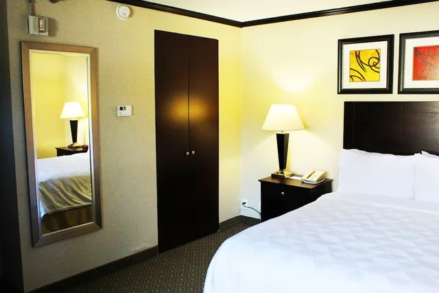 غرفة بسريرين كوين بإطلالة على المسبح، Hotel Burbank 4/6
