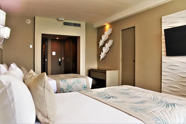 Superior, 2 Double Beds, Ocean Front، Krystal Grand Cancun All Inclusive 1/4