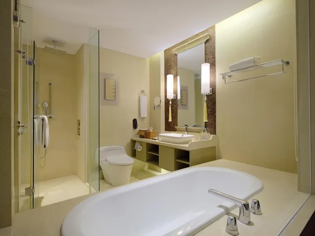 دوبلكس عائلي بسريرين مزدوجين بإطلالة على المسبح، Movenpick Resort and Spa Jimbaran Bali 6/6