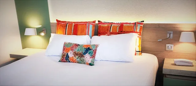 غرفة كلاسيكية ثلاثية بسرير كوين وسرير فردي، HOTEL LES MOUETTES 3/4