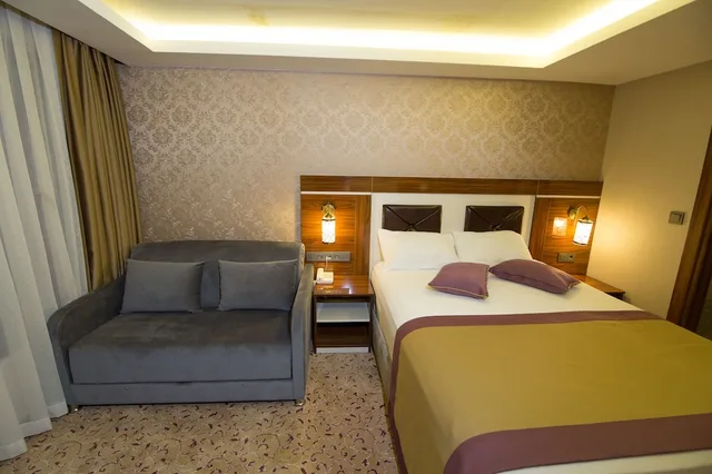 غرفة سوبيريور بسرير مزدوج وسرير فردي، Huzur Thermal Hotel 1/3
