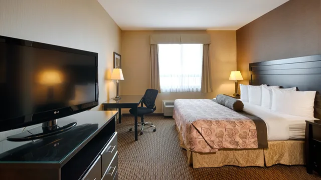 غرفة بسرير كينج لذوي الإعاقة، Best Western Estevan Inn & Suites 1/2