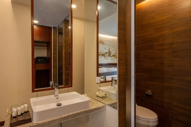غرفة بسرير كينج بحمام خاص، The Twizt - Lifestyle Hostel 6/8
