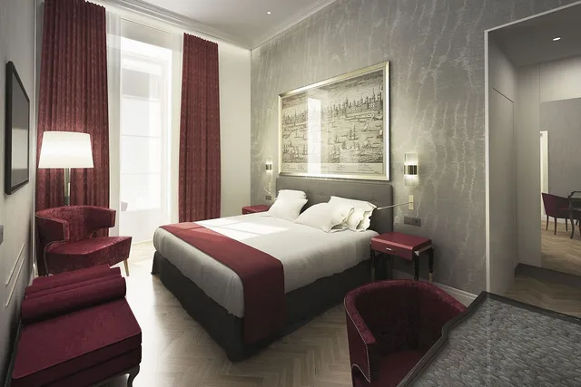 جناح جونيور بسرير كينج، Aurea Casa Palacio Sagasta 3/8
