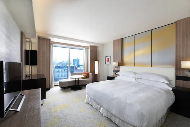 غرفة كلوب ديلوكس بسرير كينج مع دخول صالة النادي، Sheraton Miyako Hotel Tokyo 1/12