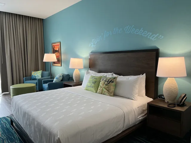 Premium, Deluxe, King Bed, Mountain View, Balcony, The Lodge at Camp Margaritaville 2/3