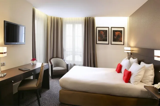 غرفة كومفورت بسرير كوين، Best Western Premier Hotel De La Poste & Spa 3/4