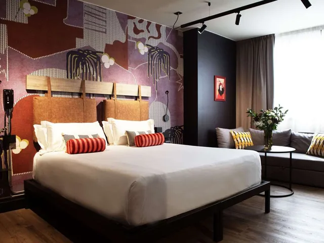 غرفة بريفيليج بسرير مزدوج، Mercure Roma Cinecitta 3/7