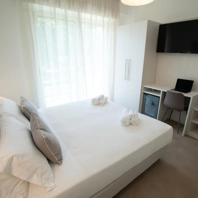 غرفة ديلوكس بسرير مزدوج أو سريرين منفصلين، Hotel Maestri 1/10