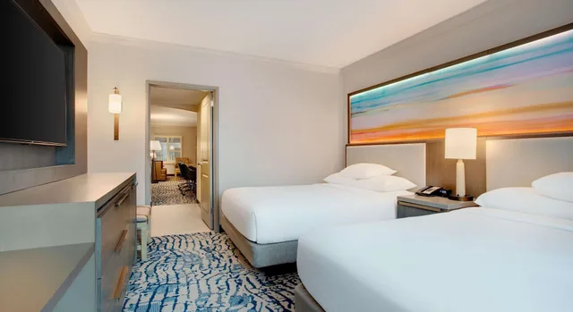 جناح بسريرين مزدوجين، Embassy Suites by Hilton Tampa Downtown Convention Center 4/10