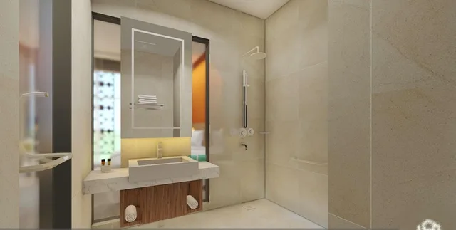 غرفة سوبيريور بسريرين منفصلين، Hotel Santika Gunung Kidul 5/5