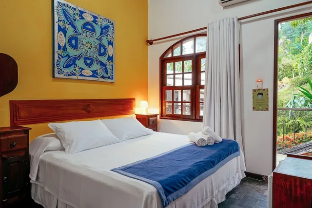 غرفة قياسية بسرير كينج بشرفة، Hotel Pousada Natureza 1/10