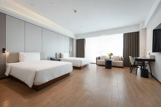 غرفة سوبيريور بسريرين منفصلين، Atour Hotel (Guangzhou Yueqiao) 1/2