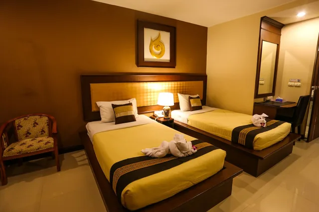 غرفة قياسية بسريرين منفصلين، Madina Hotel 2/3