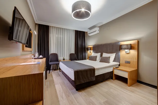 غرفة قياسية بسرير مزدوج أو سريرين منفصلين، Sahil Marti Hotel 3/8