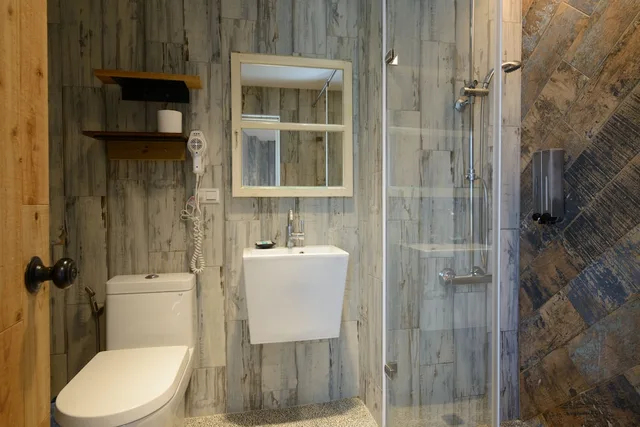 Room, Twin Beds, Private Bathroom, Hualien Wow Hostel 3/3