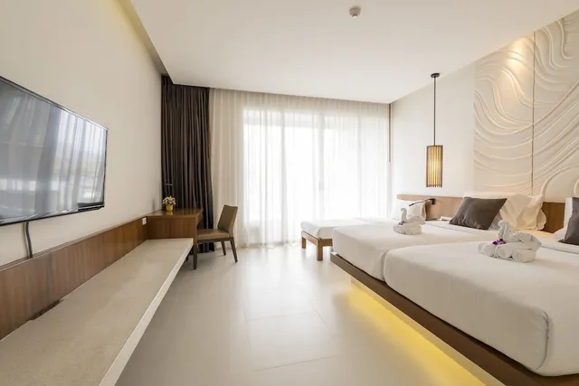 Deluxe, Family, Twin Beds, Pool View, G Hua Hin Resort Mall 3/7
