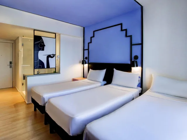 غرفة قياسية ثلاثية بثلاثة أسرّة، Ibis Styles Goiania Marista 3/5