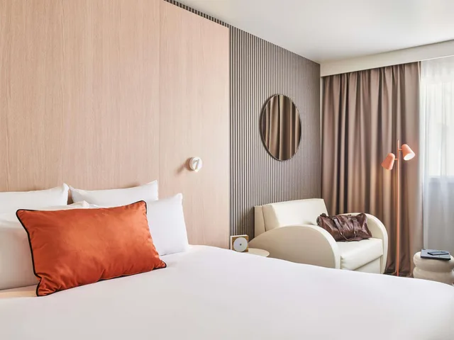 غرفة سوبيريور مفردة بسرير كوين مع أريكة، Novotel Paris 13 Porte d Italie 8/10