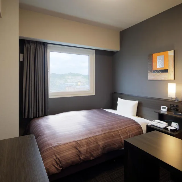 Room, Single, Hotel Route-Inn Hita Ekimae 1/6