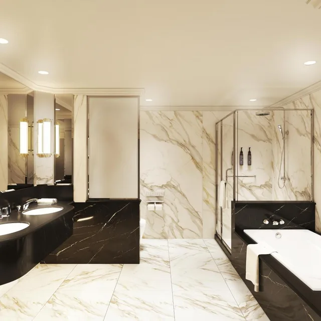 جناح تنفيذي بسرير كينج بغرفة نوم واحدة مع دخول صالة النادي، The Westin Tokyo 2/3