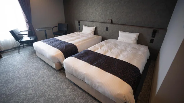 غرفة سوبيريور بسريرين مزدوجين للمدخنين، LC Goryokaku Hotel 2/2