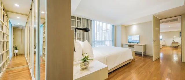جناح ركني بسرير كينج بغرفة نوم واحدة، Shama Petchburi 47 Bangkok 4/9