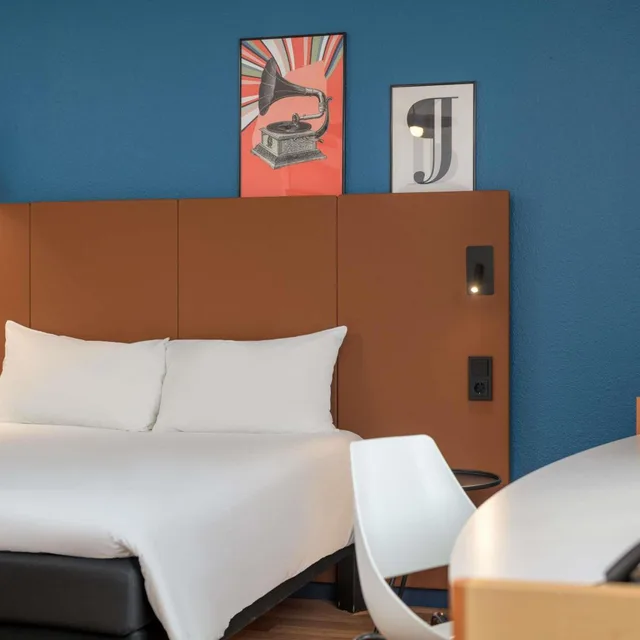 غرفة قياسية بسرير كينج، ibis Nuernberg Hauptbahnhof 9/10