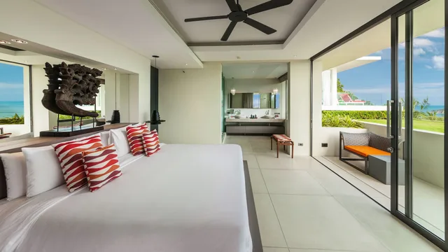 فيلا فاخرة بسريرين كينج بإطلالة على البحر بـ4 غرف نوم بمسبح خاص، Villa Anavaya 10/10