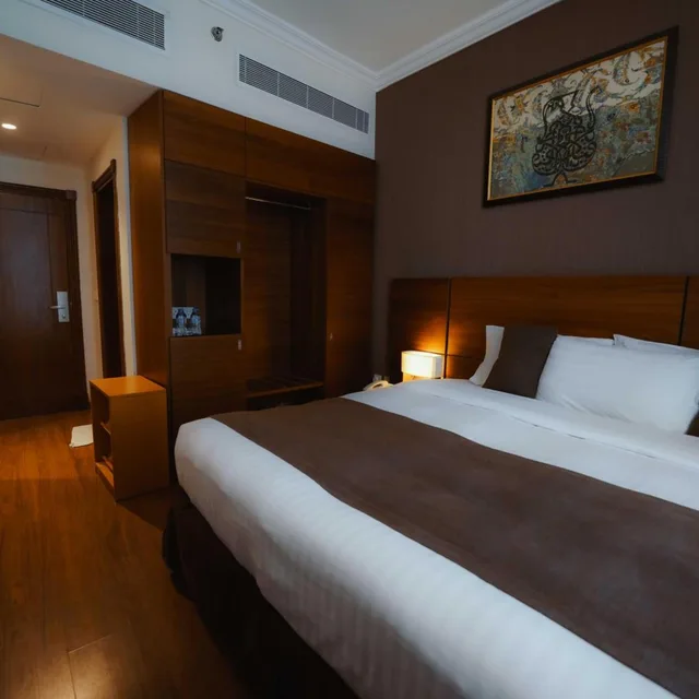 غرفة ديلوكس بسرير كينج، نور الثريا(Elaf AL-maqam Hotel Makkah Ajyad) 9/10