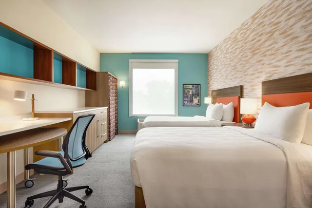 استوديو بسريرين كوين مع أريكة، Home2 Suites by Hilton New Brunswick 1/10