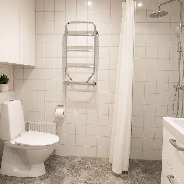 غرفة قياسية ثلاثية بسرير كوين وسرير فردي، HOOM Home & Hotel Sollentuna 3/3